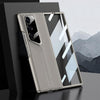 For Samsung Galaxy Z Fold6 GKK Integrated Blade Leather Full Coverage Phone Case(Titanium Grey)