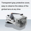 Sunnylife MM3-G445 For DJI Mini 3 Pro Frog Lens Cover Gimbal Protection Vision Sensor Cover(Transparent Gray)