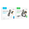 hoco CQ19 Falcon 3 in 1 Desktop Vertical Wireless Fast Charger(Tarnish)