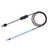2 in 1 USB HD Visual Earwax Clean Tool Endoscope Borescope with LED Lights & Wifi, Cable length: 2m (Blue)