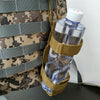 Portable Outdoor Travel Nylon Adjustable Cover Holster Kettle Bag Water Bottle Pouch