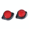 2 PCS 6LEDs Car Clearance Light Marker Light for Truck DC 24V(Red Light)