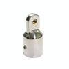 20mm  Ordinary Single Top Silk Slip Cap 316 Stainless Steel Yacht RV Awning Accessories