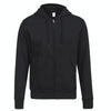 Zipper Cardigan Hooded Sweater Autumn Winter Fleece Coat Couple Sweatshirt, Size: M(Black)