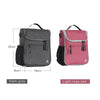 Rhinowalk Bicycle Front Bag Large Capacity Multi-function Handle Bag Folding Bike Electric Bicycle Bag(Light Rose Red)