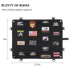 KOSIBATE CL-126 Hook and Loop Fastener Badge Storage Board with Hook(Khaki)