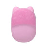 F35 Household Waterproof Electric Silicone Facial Cleanser Ultrasonic Massage Vibrating Facial Cleanser(Pink)