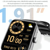 QS11 1.91 inch BT5.2 Smart Sport Watch, Support Sleep / Heart Rate / Blood Oxygen / Temperature / Blood Pressure Health Monitor(Black)