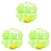 3 PCS Rotating Glowing Octagonal Silicone Ball Educational Toys, Specification: Glow 21 Seconds(Yellow Green)