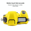 PULUZ Soft Silicone Protective Case for Nikon D850(Yellow)
