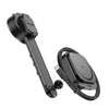 hoco HW24 Might Retractable Magnetic Wireless Fast Charging Car Center Console Holder(Black)