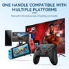 Wireless Bluetooth Gamepad With Wakeup Vibration Body Gamepad For Switch / Android / Apple / PC(Pink)