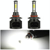 F8 9005 2 PCS 22W 3000LM 6000K Four Side DOB LED Headlight Fog Light Bulbs High Beam Conversion Kit DC 9-32V