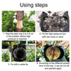 2pcs Plants Growth High Pressure Box Spherical Root Controller Grafting Root Cases, Model: M Green 80mm