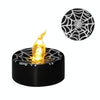 Halloween Electronic LED Candle Light, Color: Yellow Light Flash(Spider Web)