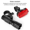 5W Mountain Bike Headlight Charging Zoom Glare Waterproof Flashlight Set Car Headlight x 2 + Taillight x 2 (Set Three)