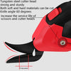 YOURTOOLS Y4005 12W Charging Version Tungsten Steel Electric Scissors Clothing Leather Carpet Trimming Scissors, Battery Capacity: 2500mAh  (Gray)