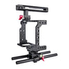 YELANGU C8 YLG0910 Handle Video Camera Cage Stabilizer(Black)