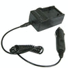 Digital Camera Battery Car Charger for KODAK LB4/ NP500/ NP600(Black)