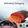 12V Portable Car Electric Heater Winter Defroster Cable Length: 1.4m (Grey)