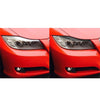 1 Pair Carbon Fiber Car Lamp Eyebrow Decorative Sticker for BMW E90 / 318i / 320i / 325i 2009-2012