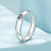 S925 Sterling Silver Playing Card Ring(No.8)