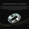 R3 SIZE 18 Smart Ring, Support Heart Rate / Blood Oxygen / Sleep Monitoring(Gold)