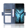 For Asus ROG Phone 3 ZS661KS Wallet Style Skin Feel Calf Pattern Leather Case with Separate Card Slot(Blue)
