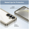 For Samsung Galaxy S25 5G Colorful Series Acrylic Hybrid TPU Phone Case(Transparent Grey)
