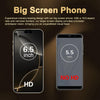 i16 Pro Max / Q5, 2GB+16GB, 6.5 inch Screen, Face Identification, Android 8.1 MTK6580P Quad Core, Network: 3G, Dual SIM, UK Plug (Gold)