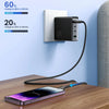 JOYROOM SA31-CL3 30W USB-C/Type-C to 8 Pin Fast Charge Data Cable, Length: 1.2m(Black)