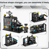 SWAT Shape Mecha Building Blocks Small Particle Assembled Educational Toys, Spec: Blackhawk SWAT 8839
