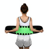 Breathable Mesh Warm Waist Belt Reinforced Steel Plate Support Sports Waist Belt, Specification: L(Fluorescent Green)