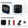 GPS HUD Head-Up Display Speedometer with Overspeed Alarm