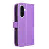 For Samsung Galaxy A56 5G Diamond Texture Leather Phone Case(Purple)