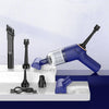 Wireless Charging Car Vacuum Cleaner Mini Handheld High Power Wet and Dry Vacuum Cleaner, Color: Blue