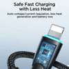 JOYROOM SA32-CL3 Starry Series 30W USB-C / Type-C to 8 Pin Fast Charging Data Cable, Length:1m(Black)