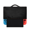 Game Console Protective Sleeve Carrying Strap Waterproof Nylon Protective Cover For Nintendo Switch(Black)