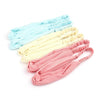 5 PCS Retro Floral Printed Ladies Classic Cross Hair Bands(Yellow)