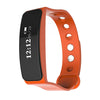 TLW05 0.86 inch OLED Display Bluetooth Smart Bracelet, IP66 Waterproof Support Pedometer / Calls Remind / Sleep Monitor / Sedentary Reminder / Alarm / Remote Capture, Compatible with Android and iOS Phones (Orange)