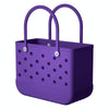 Outdoor EVA Hole Waterproof Bag Beach Bags(Purple)
