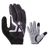 WEST BIKING YP0211216 Riding Gloves Bike Shock Absorption Touch Screen Full Finger Glove, Size: XXL(Black)