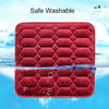 Car USB Seat Heater Cushion Warmer Cover Winter Heated Warm Mat, Style: Square (Black)
