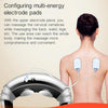 USB Charging 1300 mAh Electric Back Neck Shoulder Electrical Pulse Electric Shock Body Massager