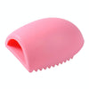 Silicone Cleaning Cosmetic Make Up Washing Brush Cleaner Scrubber Tool(Pink)