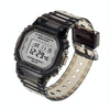 SANDA 2009 Multifunctional Sports Waterproof Calendar Watch(Black With White Noodles)