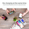 WLX-896+ 6 In 1 Multi-function Smart Digital Display USB Charger(US Plug)