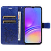 For Samsung Galaxy A06 4G / 5G 3D Butterfly Embossed Pattern Flip Leather Phone Case(Blue)