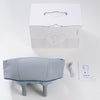 Electric Neck And Shoulder Massager Shiatsu Back Neck Massager With Heat(Gray)