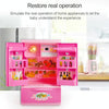 Mini Electric Fan Pretend Play Children Simulation Appliances Toys 3670